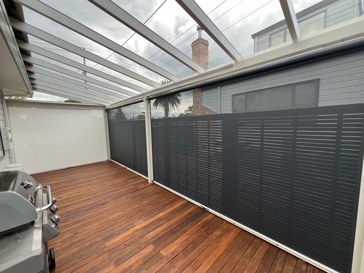 Ziptrak® outdoor blind